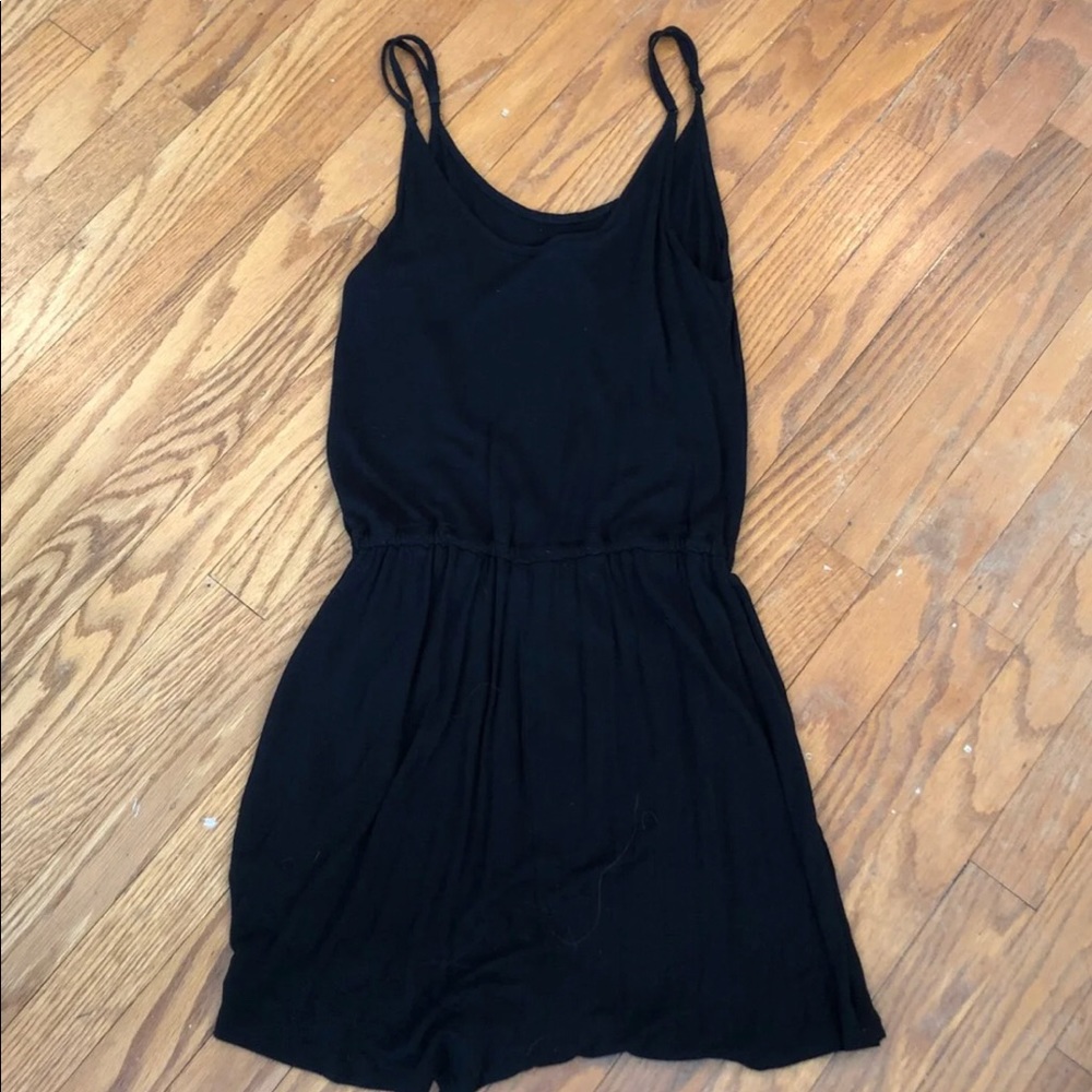 black tank romper - Picture 2 of 2